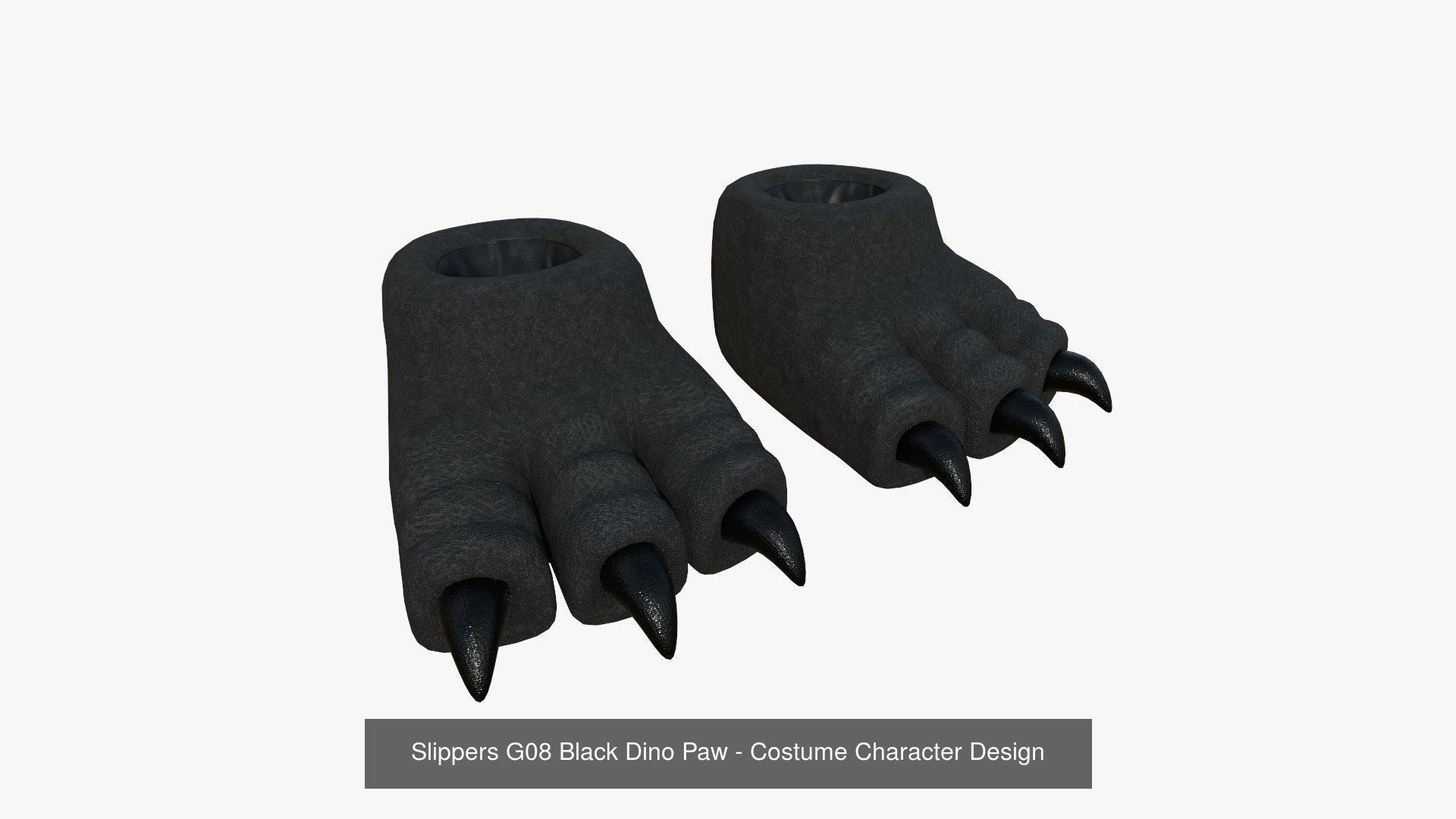 10 Slippers G Dino Paw Collection - Costume Character Design _15