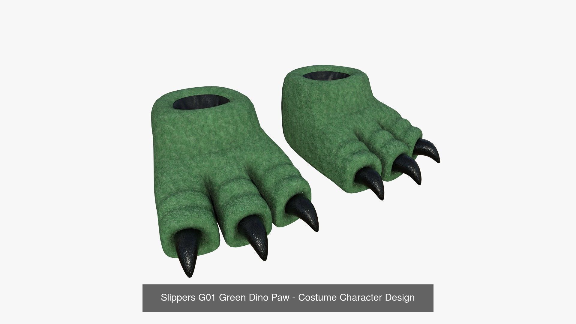 10 Slippers G Dino Paw Collection - Costume Character Design _1