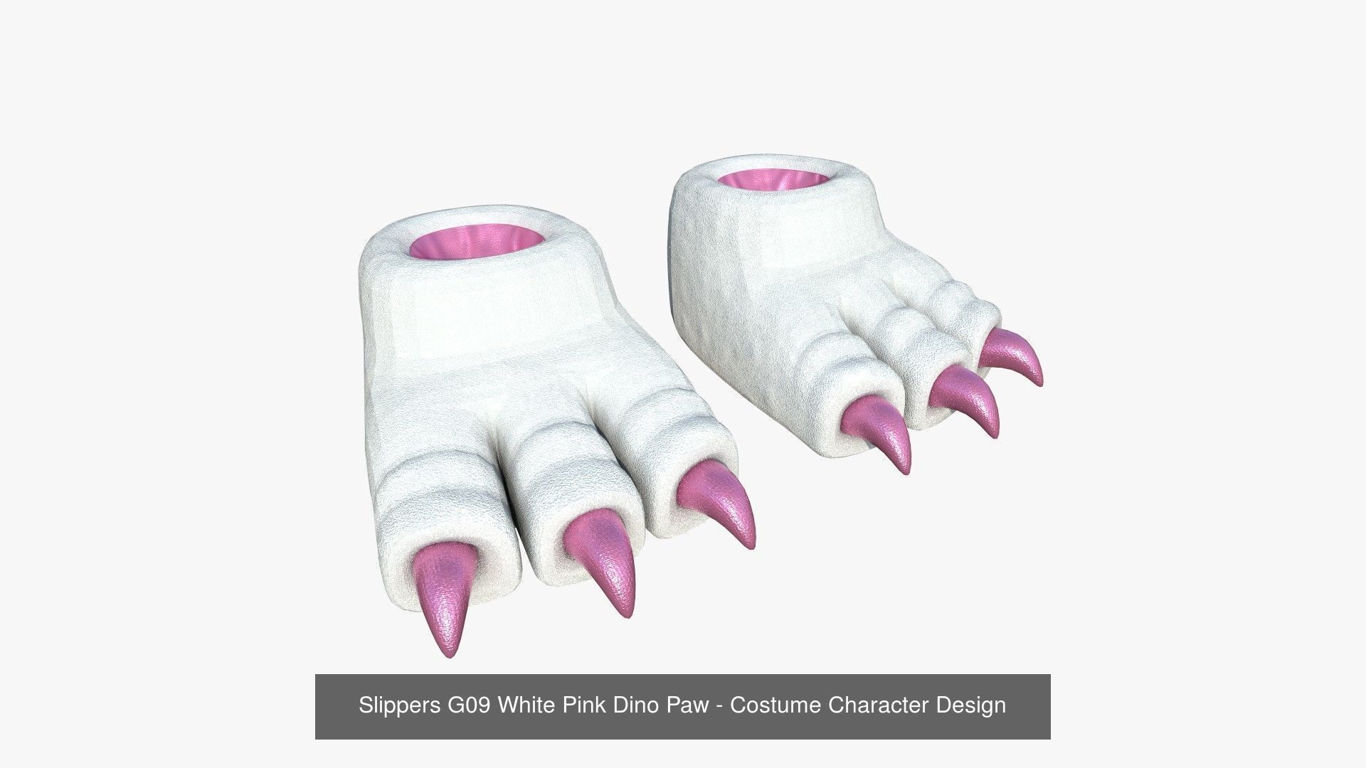 10 Slippers G Dino Paw Collection - Costume Character Design _17