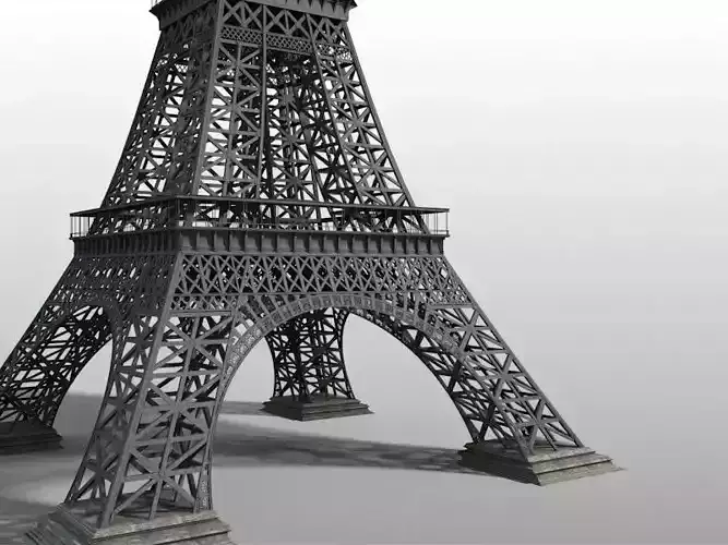 Eiffel Tower - MD 3D model