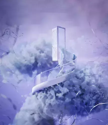 Heaven Gates 3D Scene 3D model