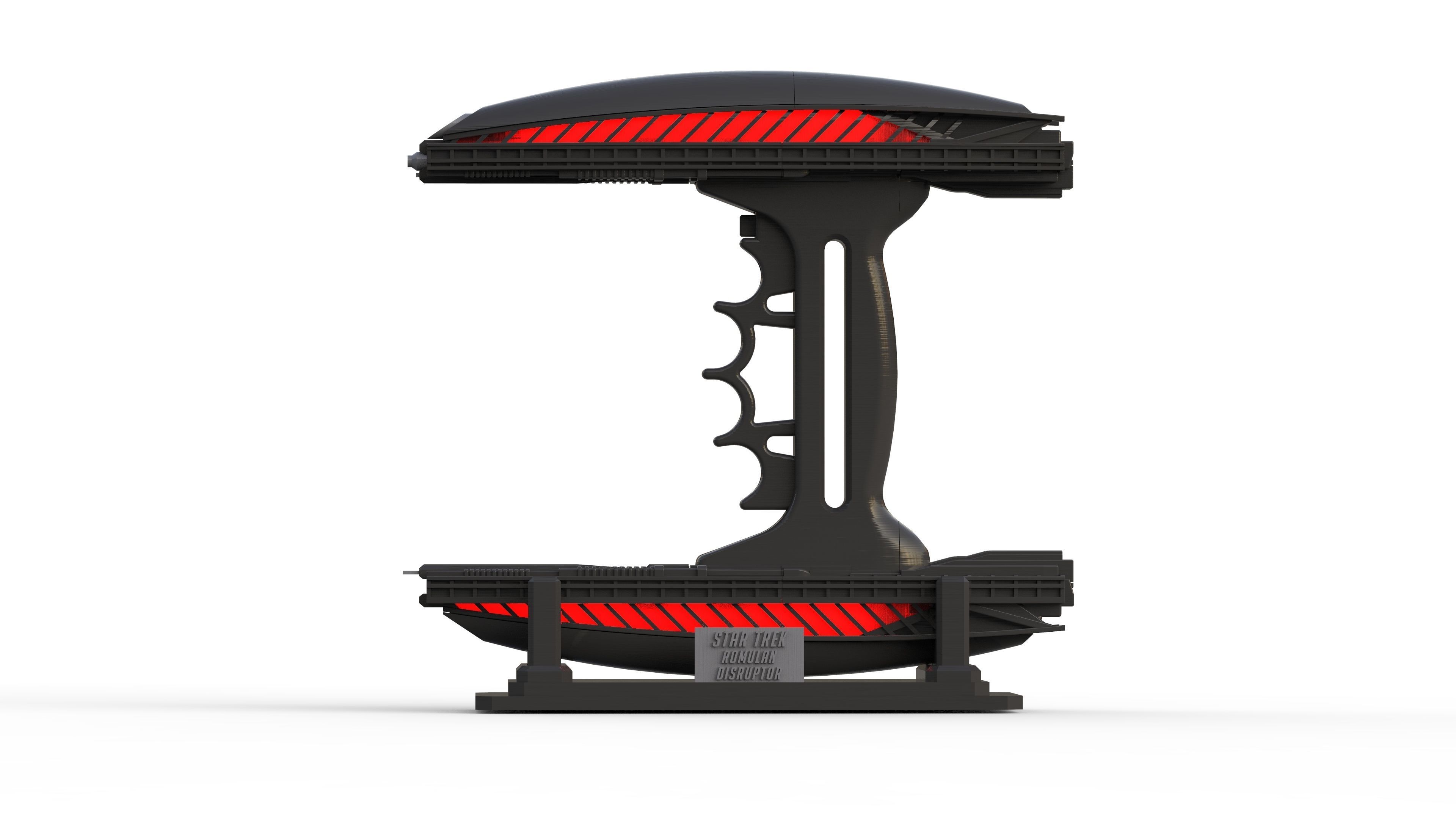 Romulan Disruptor - Star Trek - STL CAD bundle - Commercial Use 3D print model_3