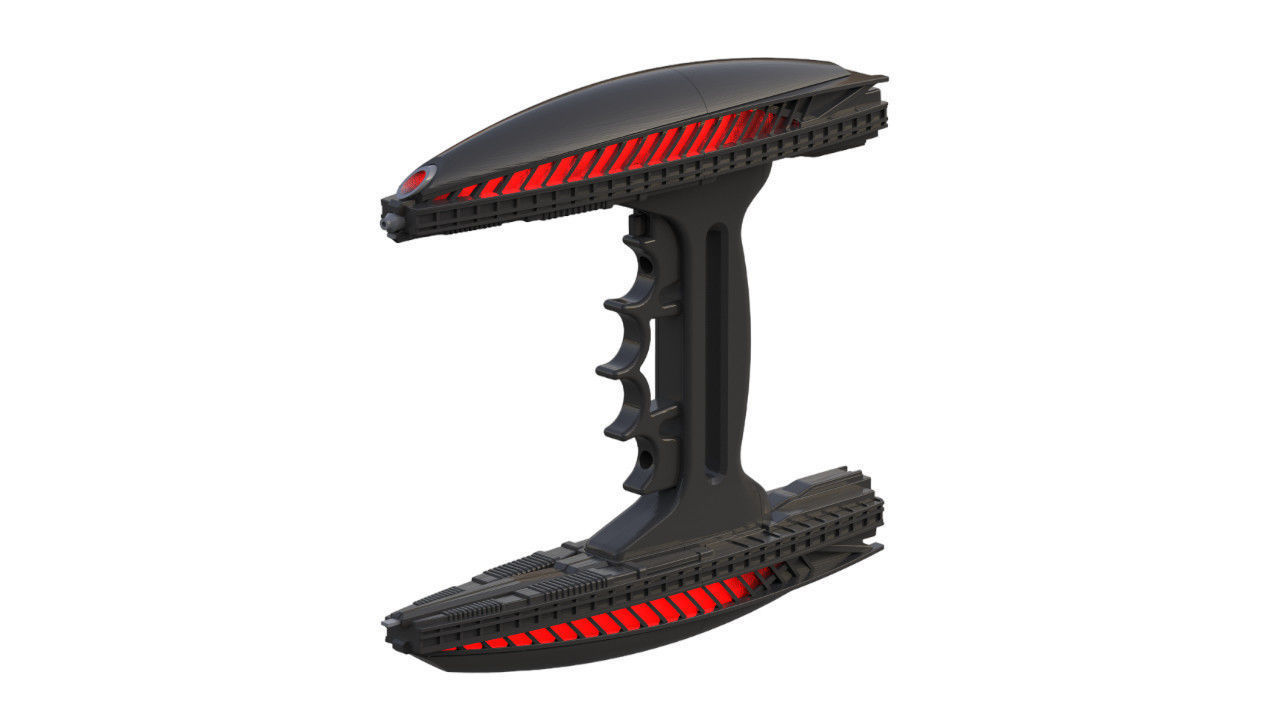 Romulan Disruptor - Star Trek - STL CAD bundle - Commercial Use 3D print model_5