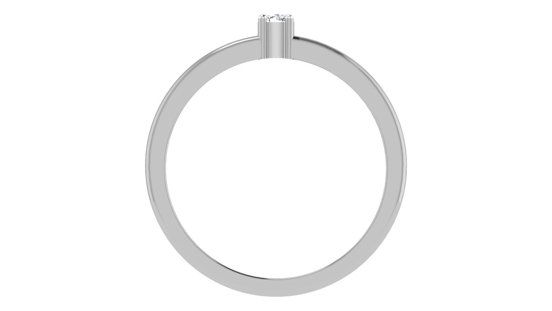 Couple Wedding Band Ring 3dm stl obj mtl gltf glb 3D print model_10