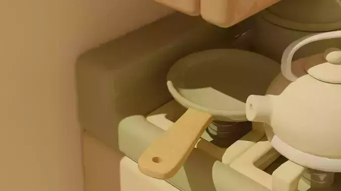 Frying Pan Cozy Model by Poonsiri