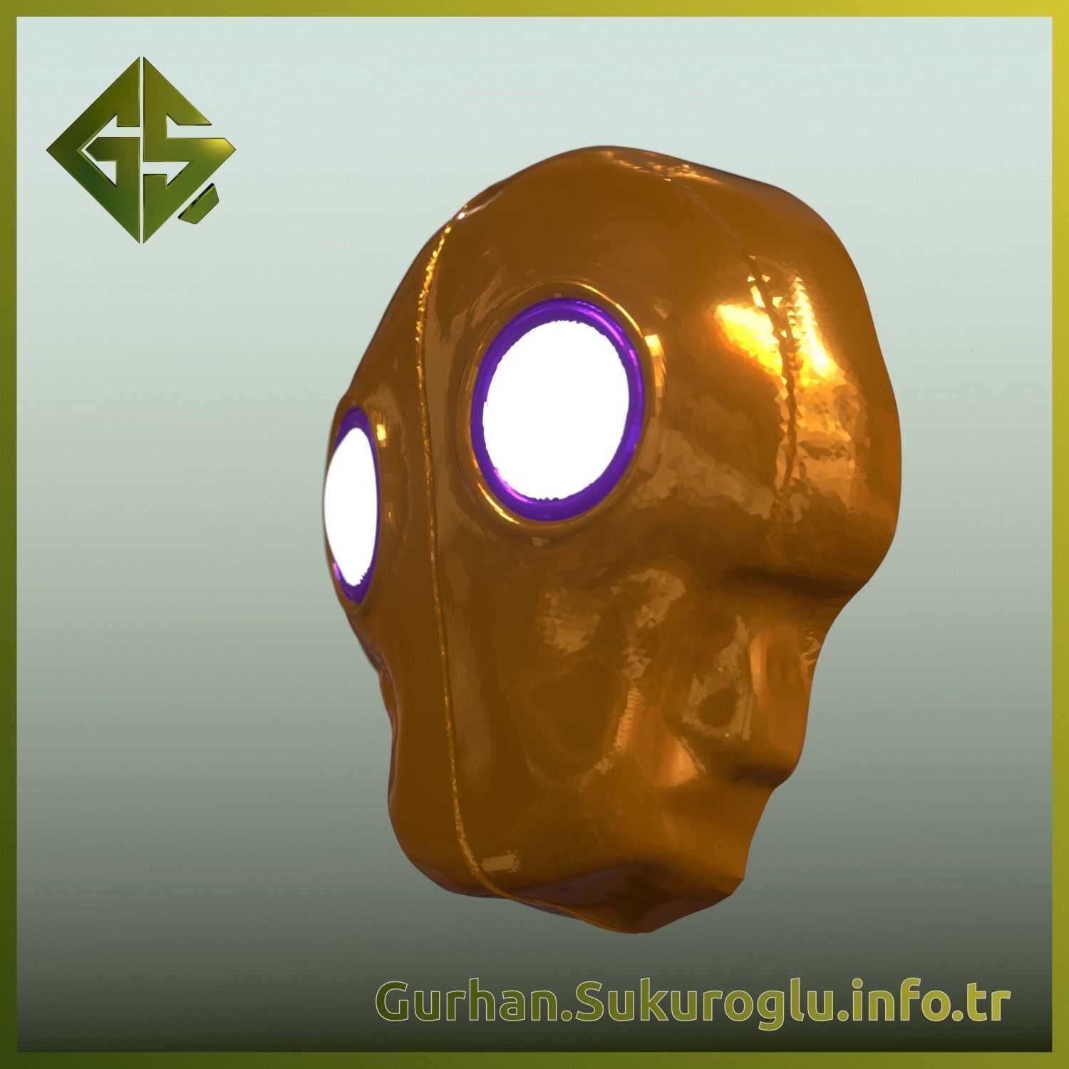The Legendary Character Blitzcrank Mask 3D print model_9