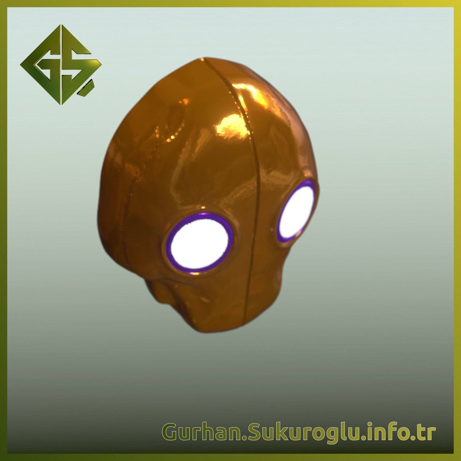 The Legendary Character Blitzcrank Mask 3D print model_2