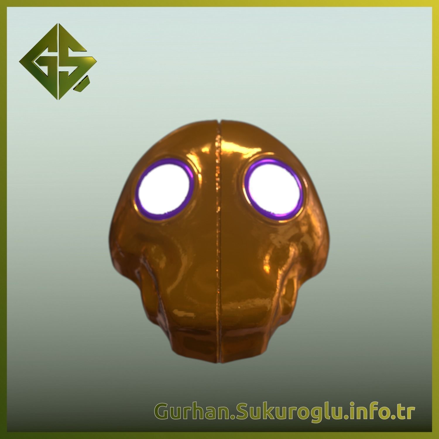 The Legendary Character Blitzcrank Mask 3D print model_8