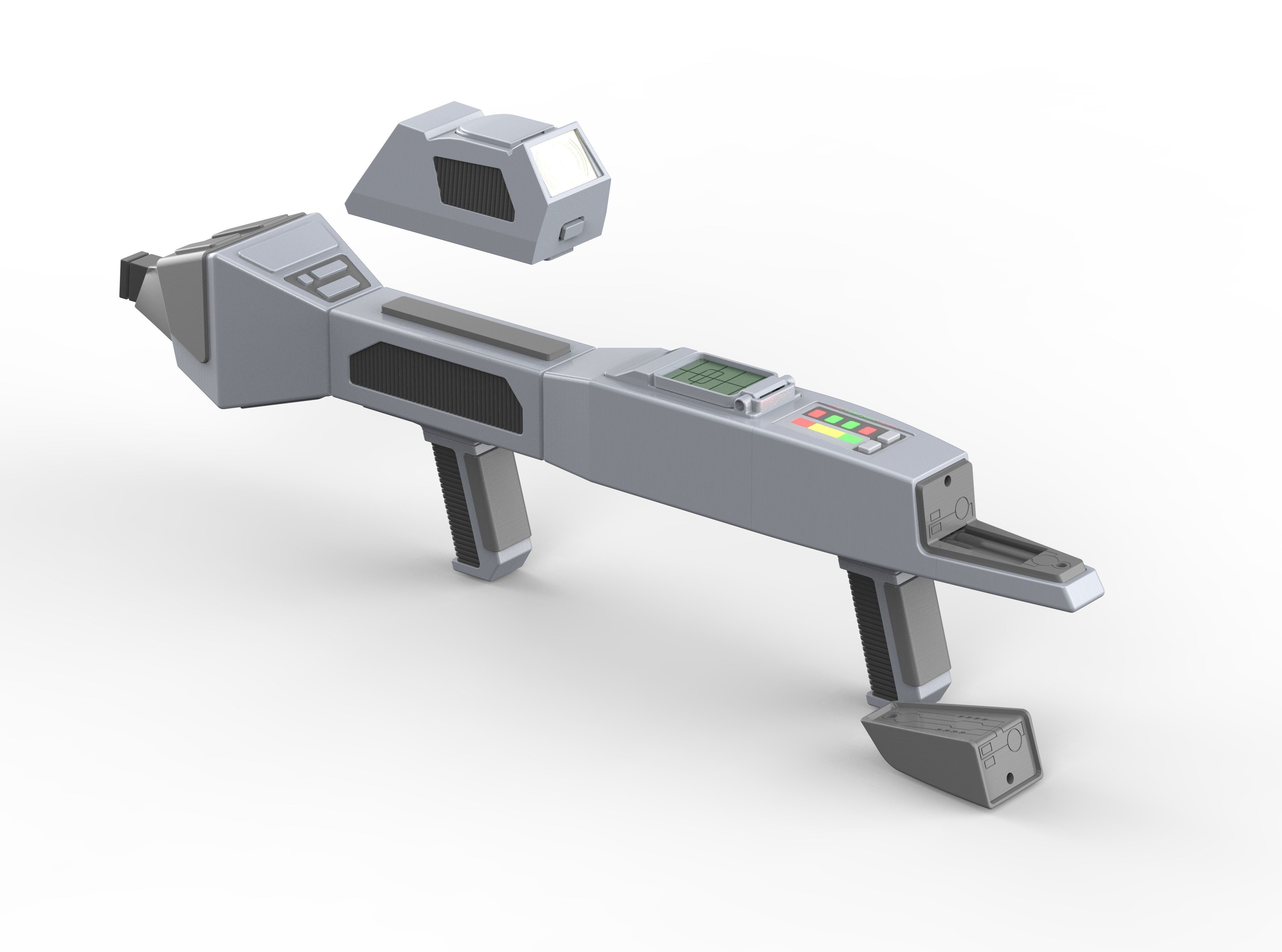 The Next Generation Type 3 Phaser Cannon - STL CAD - Commercial  3D print model_11