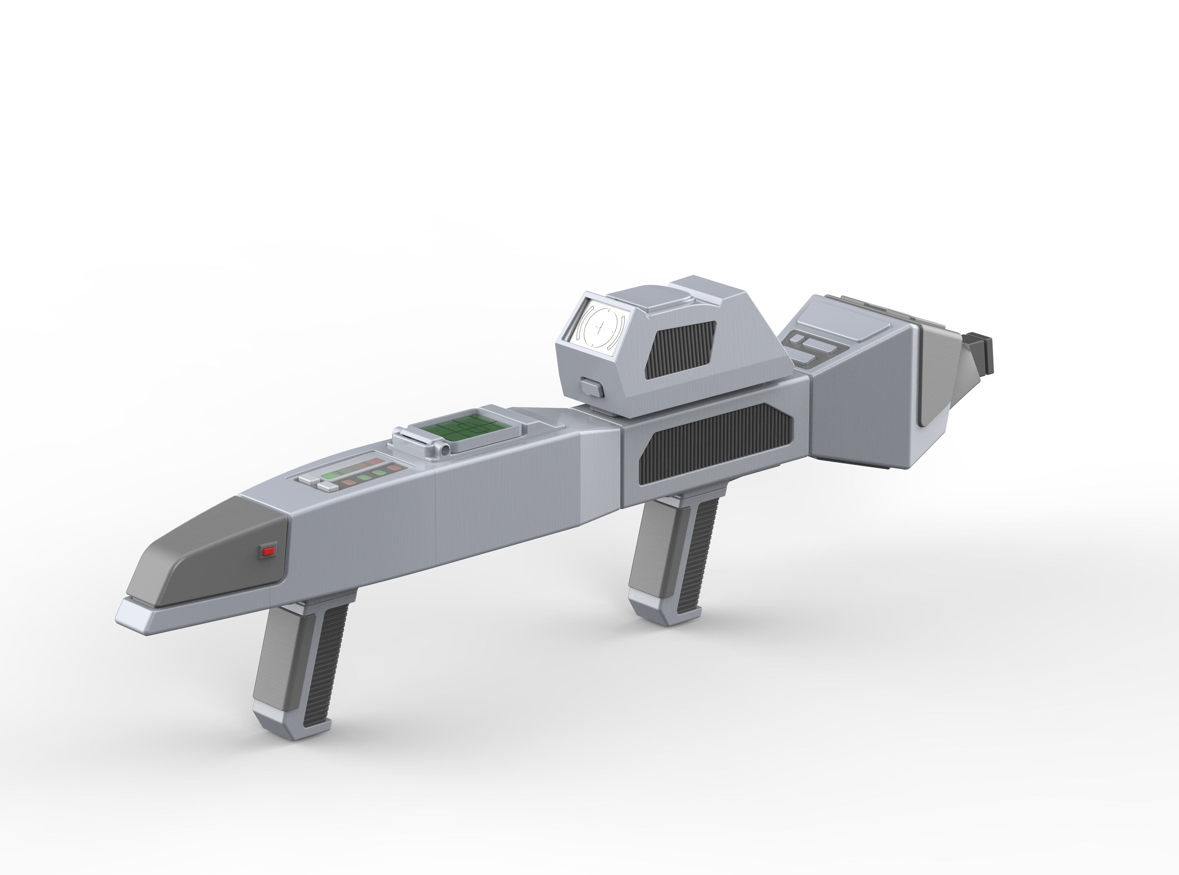 The Next Generation Type 3 Phaser Cannon - STL CAD - Commercial  3D print model_9