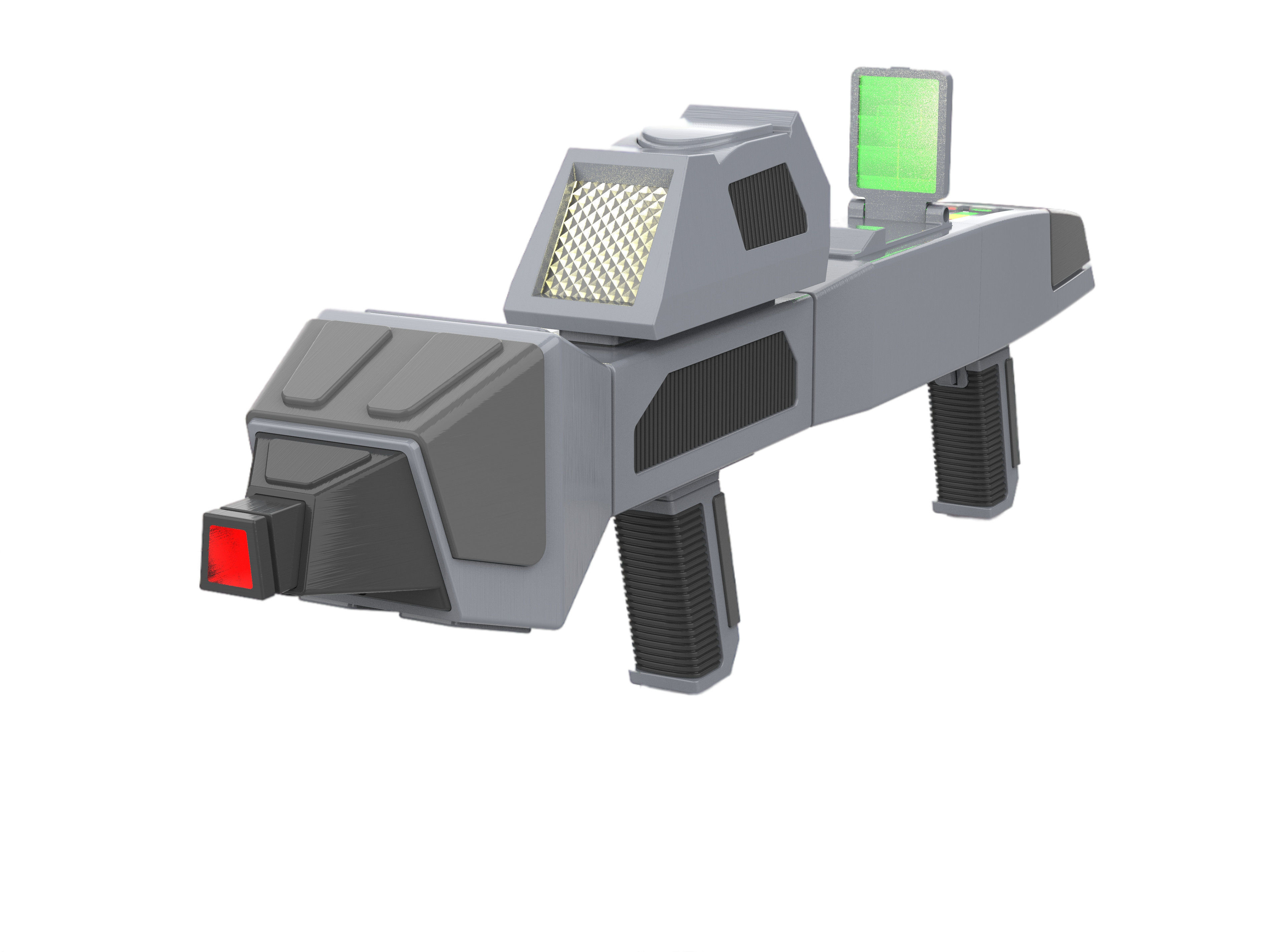 The Next Generation Type 3 Phaser Cannon - STL CAD - Commercial  3D print model_3