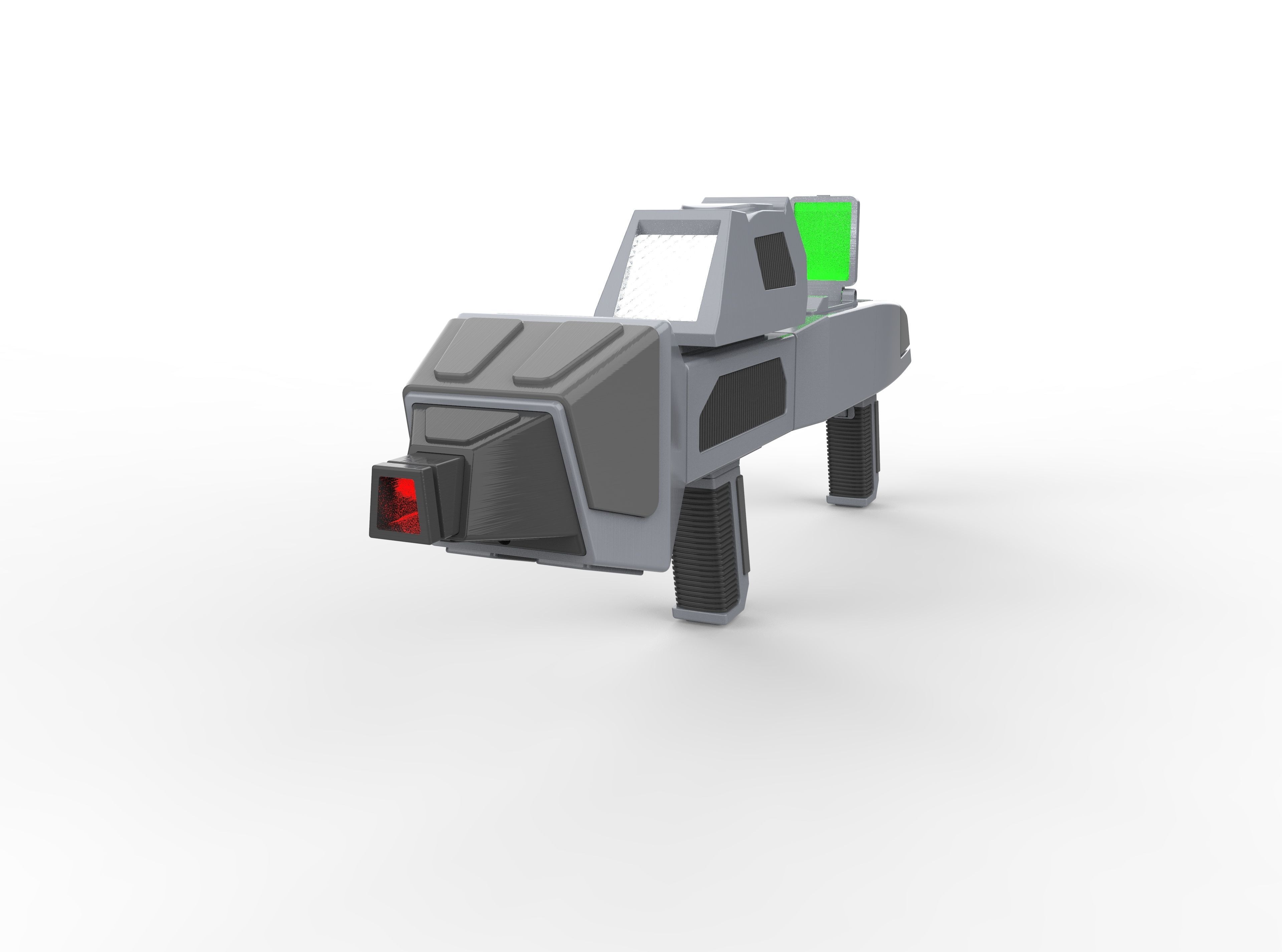 The Next Generation Type 3 Phaser Cannon - STL CAD - Commercial  3D print model_4