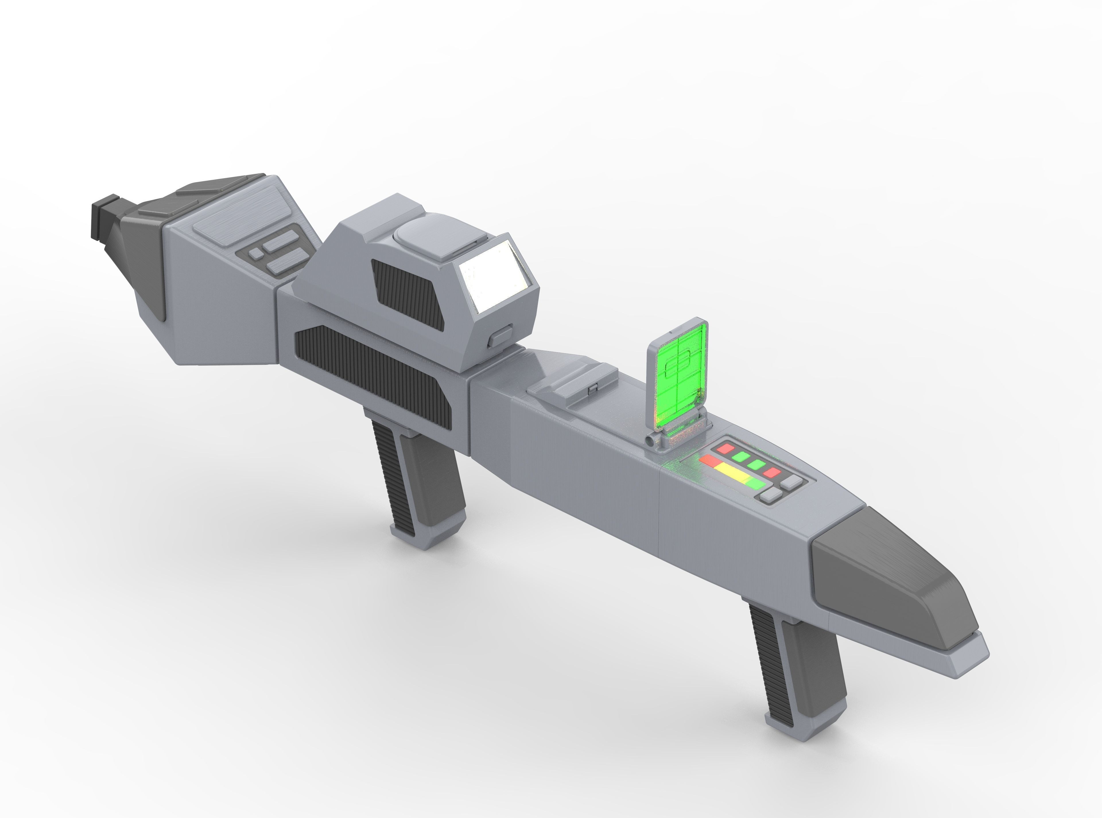 The Next Generation Type 3 Phaser Cannon - STL CAD - Commercial  3D print model_10
