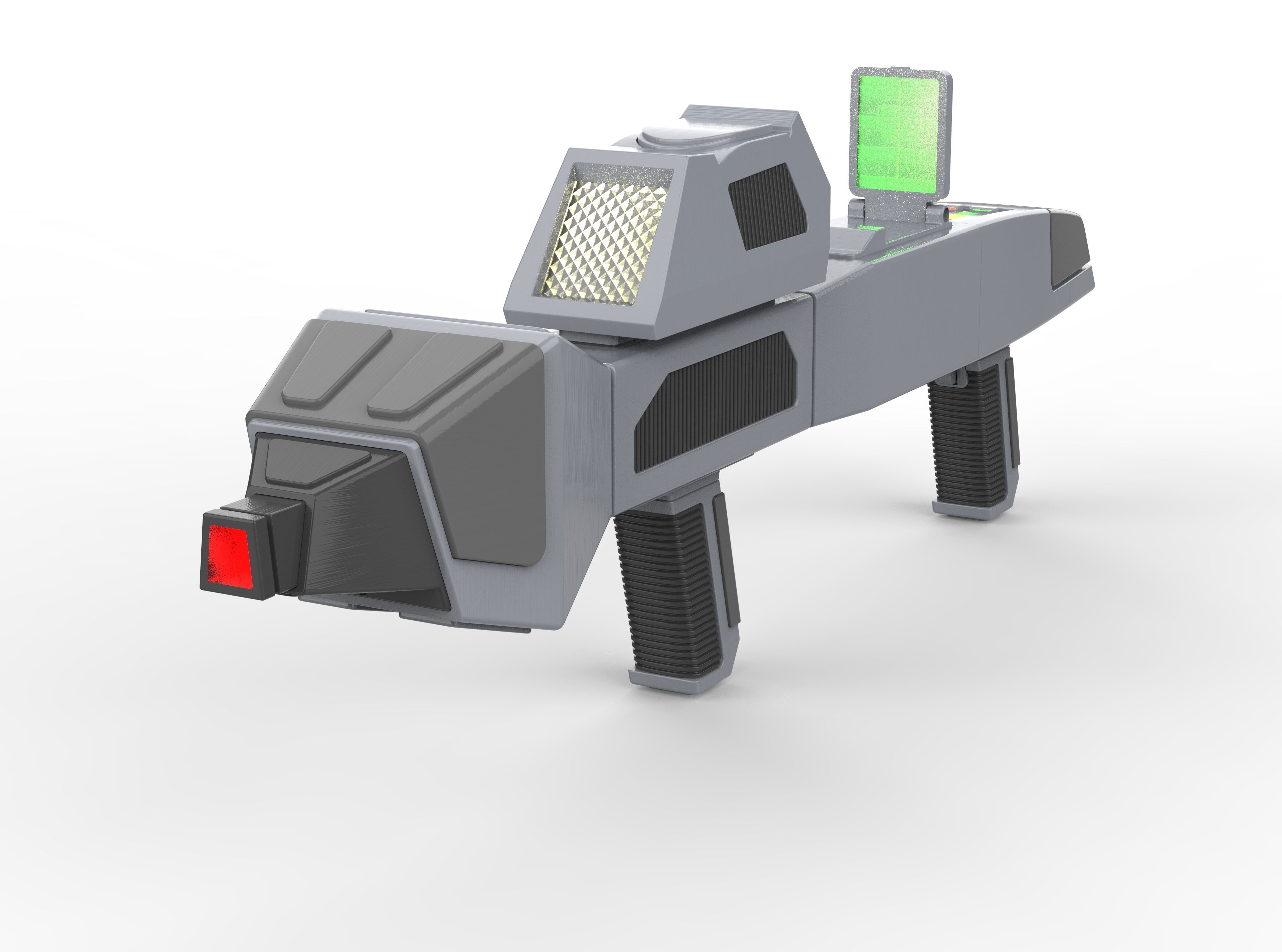 The Next Generation Type 3 Phaser Cannon - STL CAD - Commercial  3D print model_8
