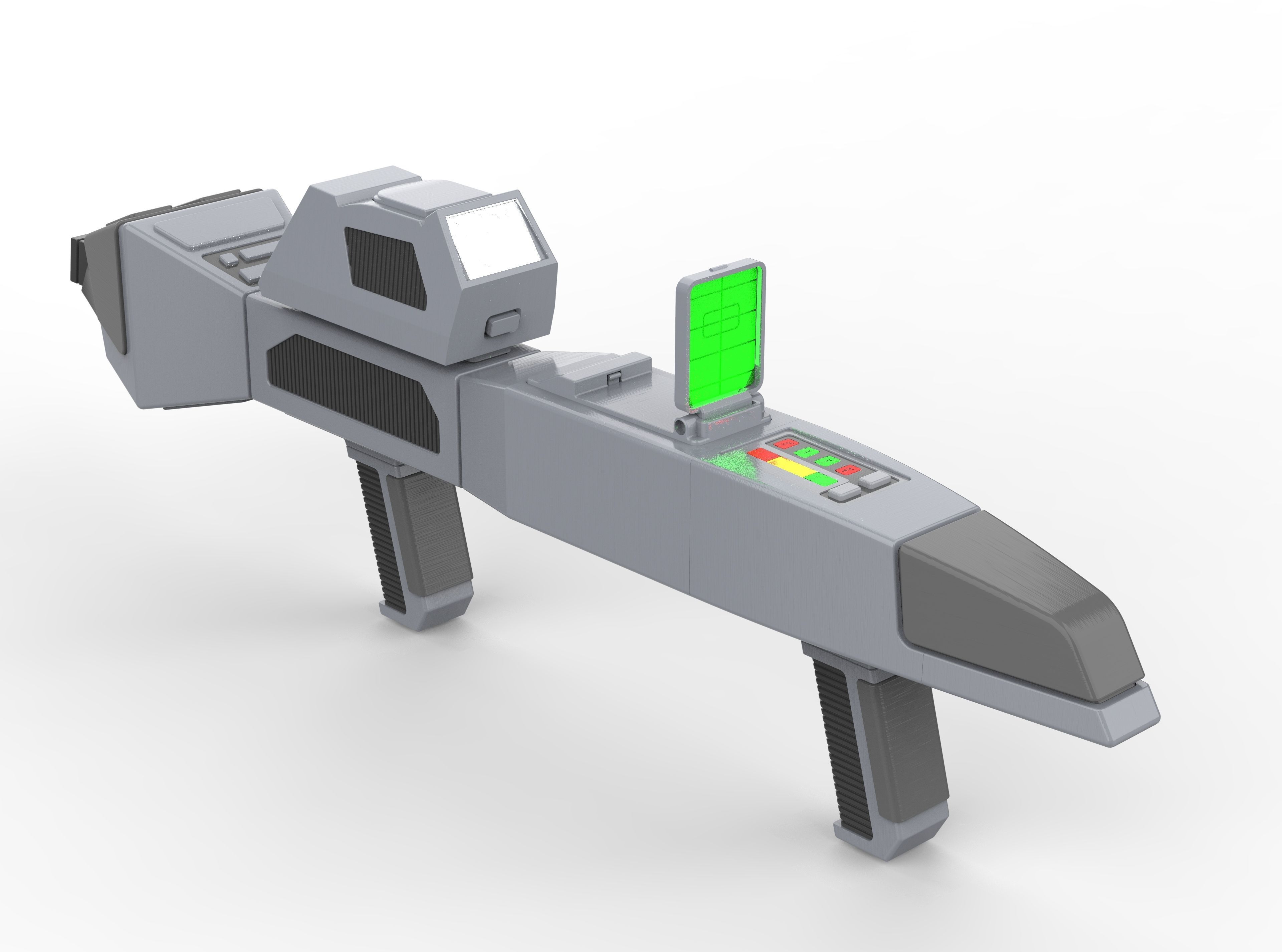 The Next Generation Type 3 Phaser Cannon - STL CAD - Commercial  3D print model_6