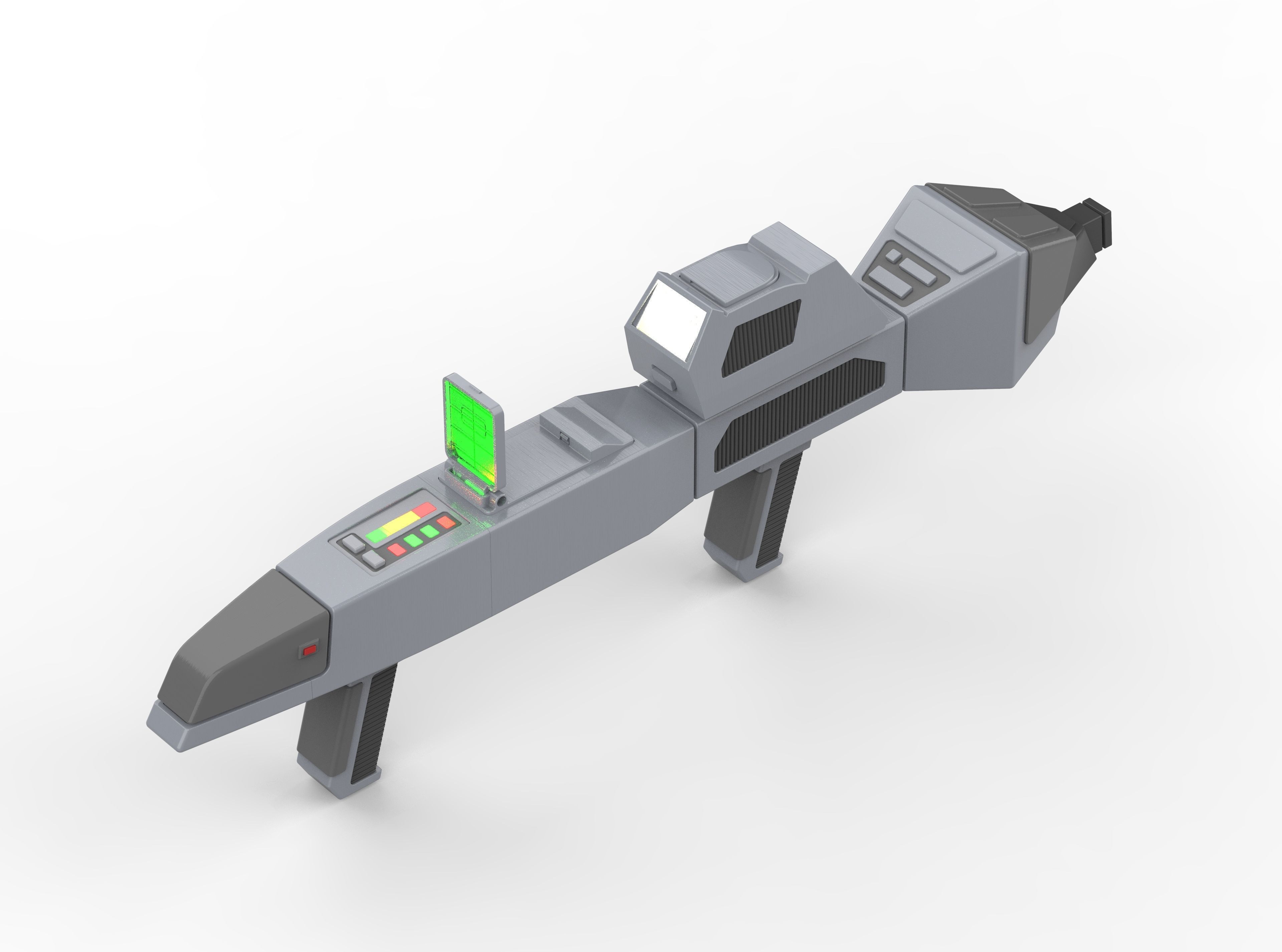 The Next Generation Type 3 Phaser Cannon - STL CAD - Commercial  3D print model_7