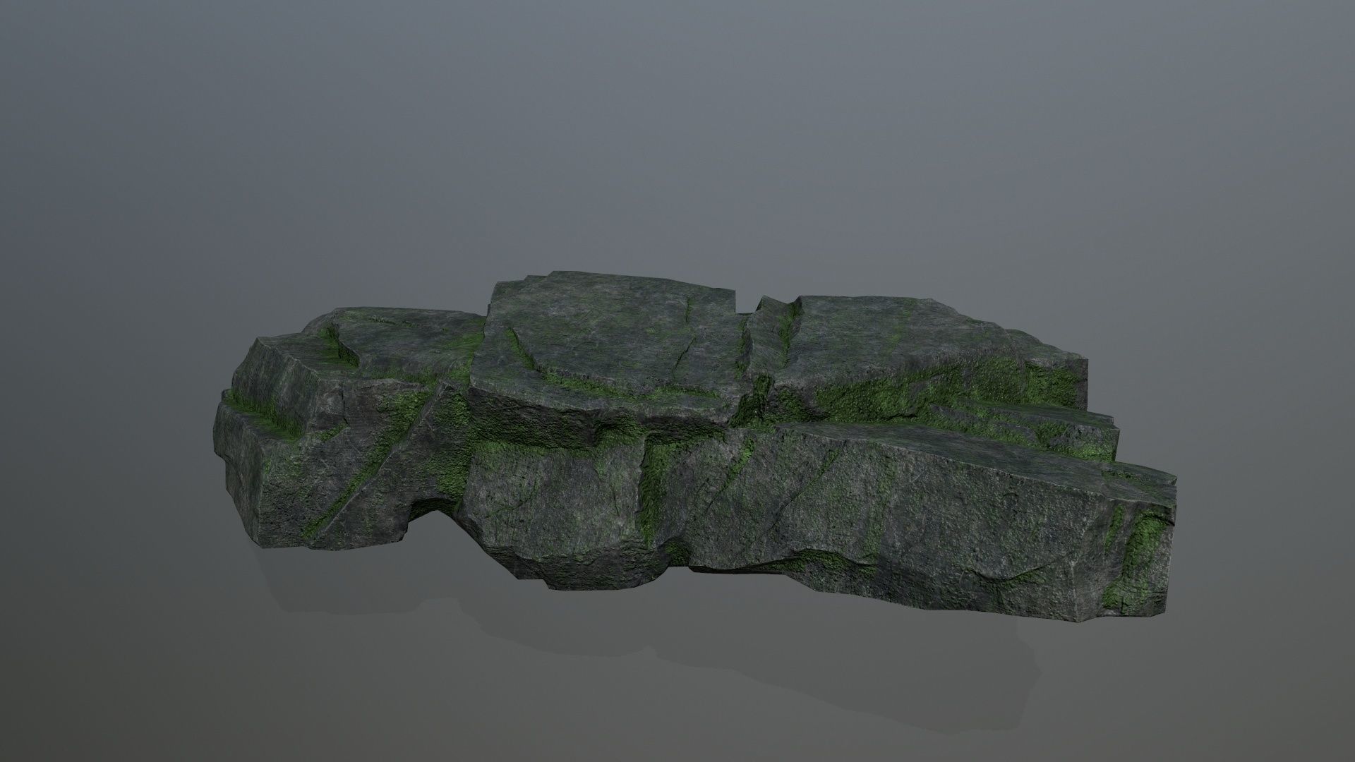 rocks Low-poly 3D model_3