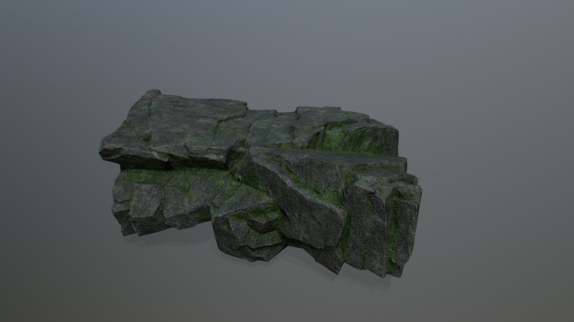 rocks Low-poly 3D model_2