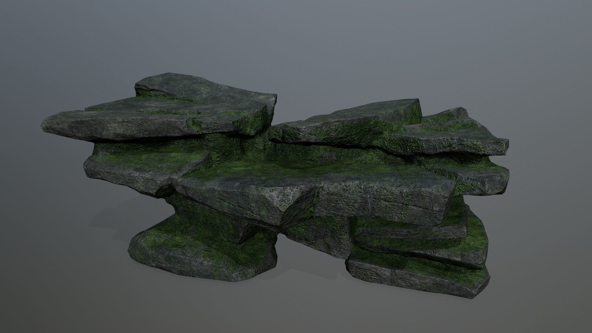 rocks Low-poly 3D model_7