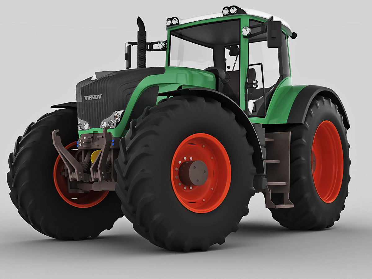 Fendt 900 Vario 3D model_9