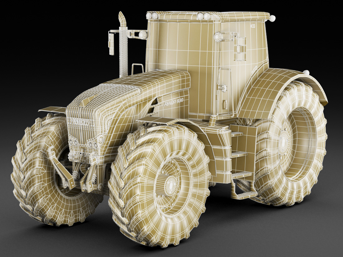 Fendt 900 Vario 3D model_21
