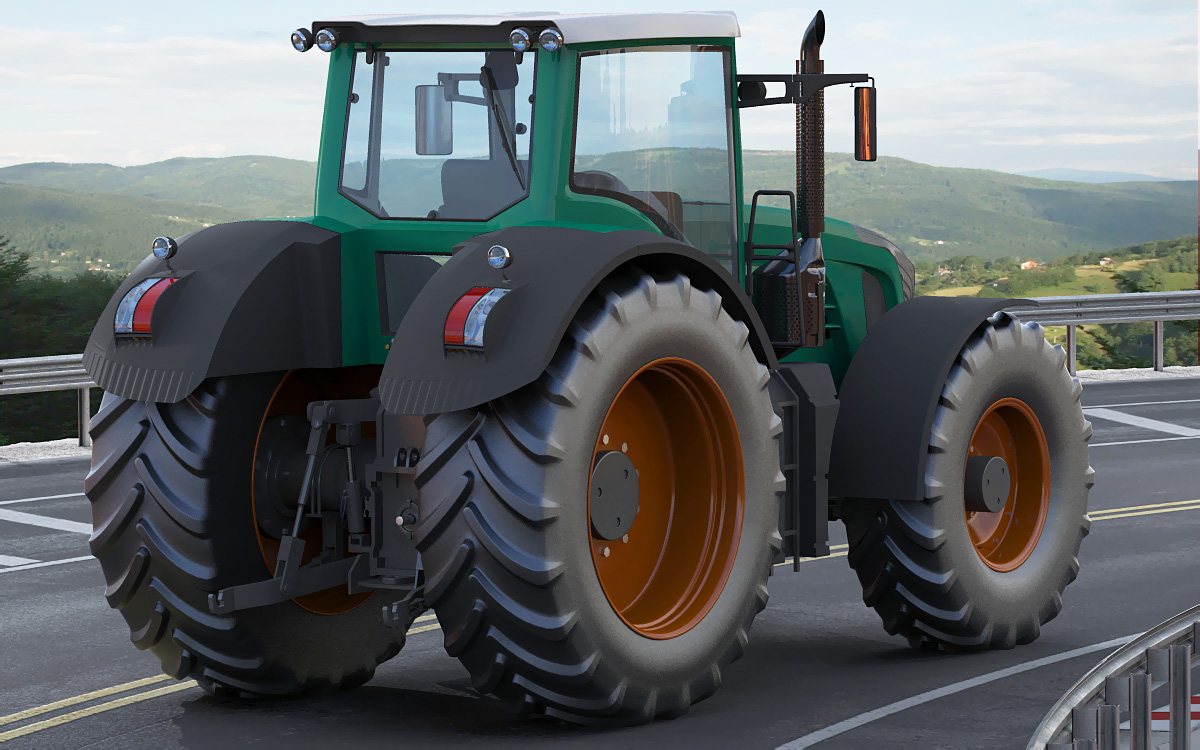 Fendt 900 Vario 3D model_14