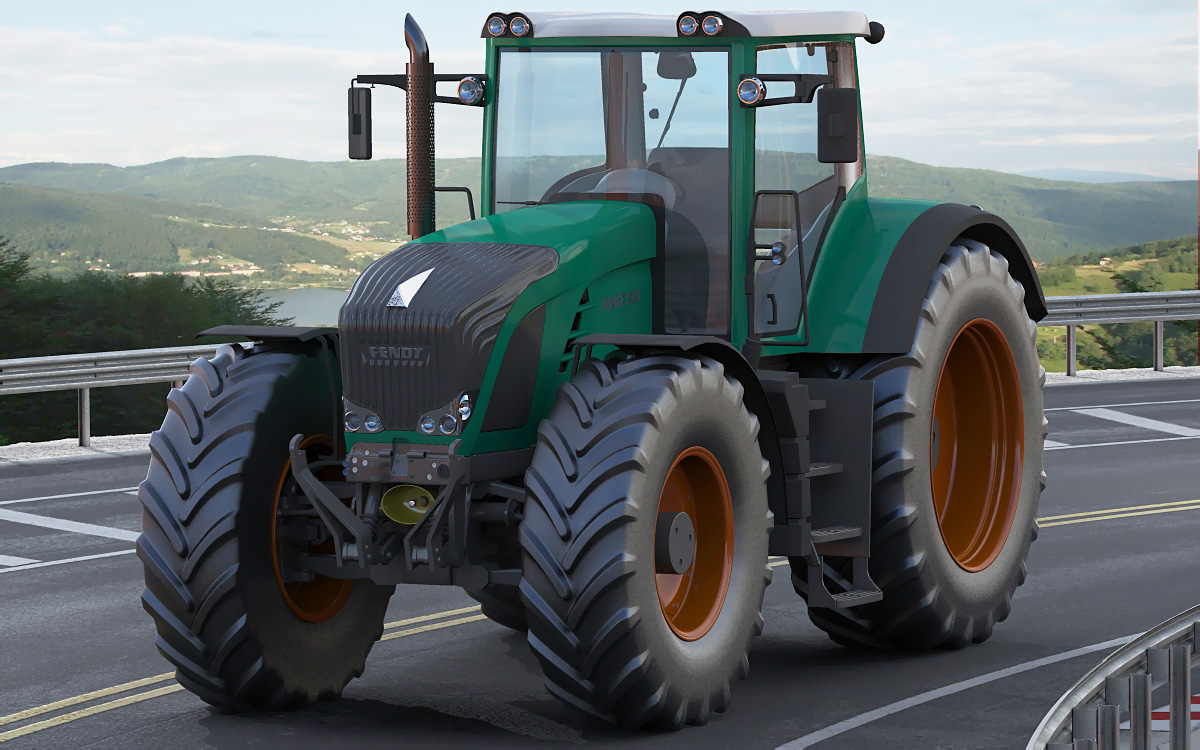 Fendt 900 Vario 3D model_13