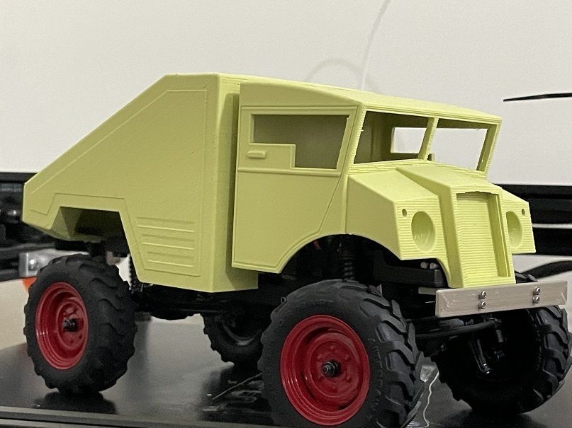 Gun Tractor for FCX24 3D print model_4