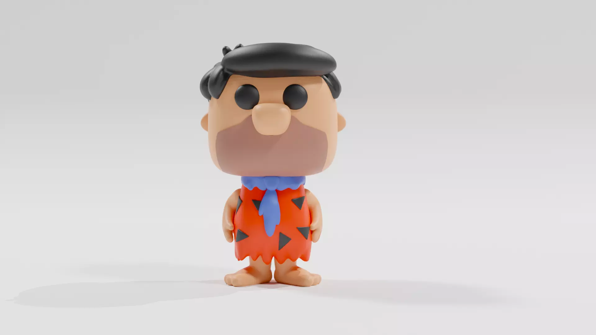 fred flintstone funko pop 3D print model_0