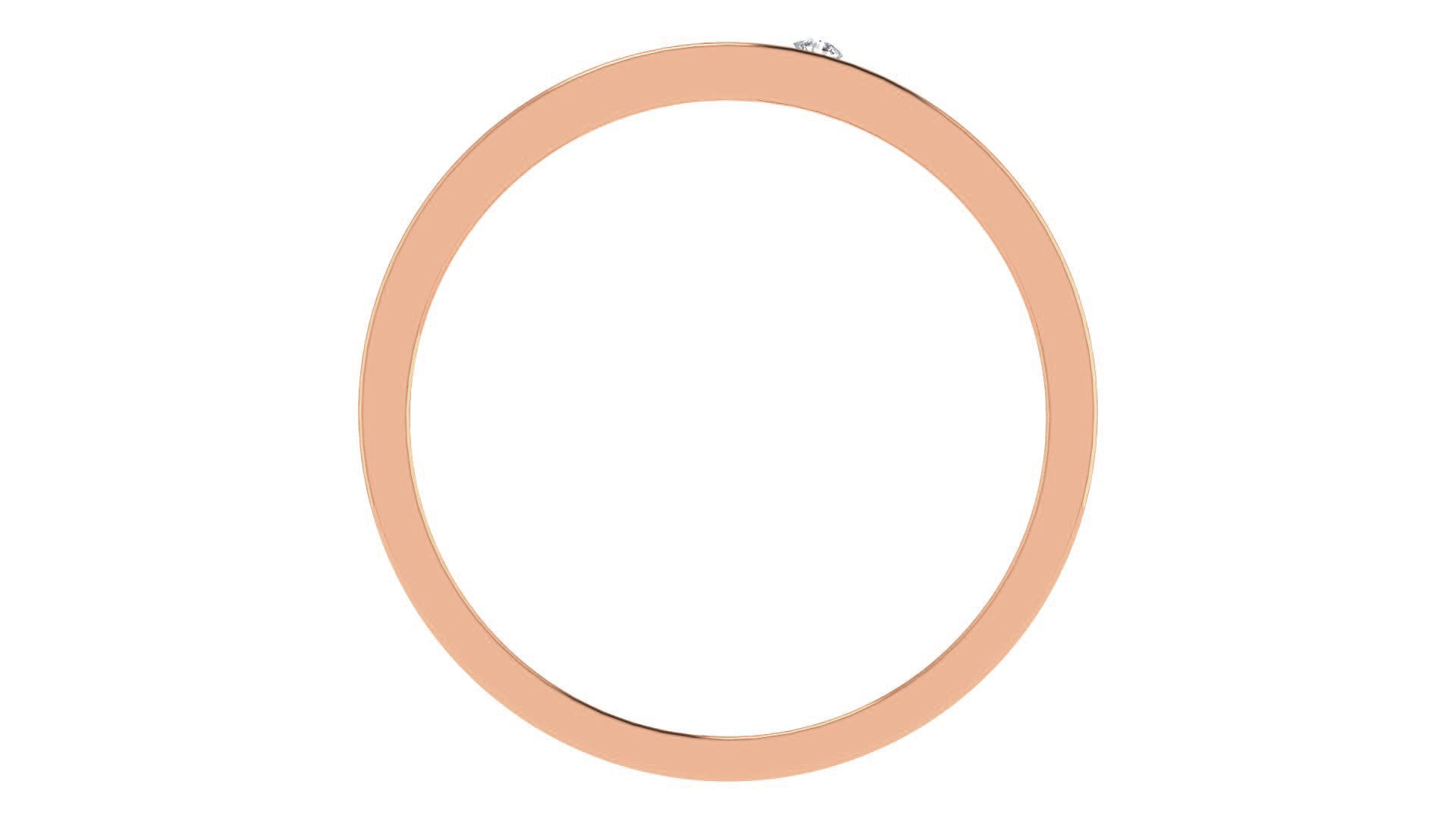 Couple Wedding Band Ring 3dm stl obj mtl gltf glb 3D print model_13