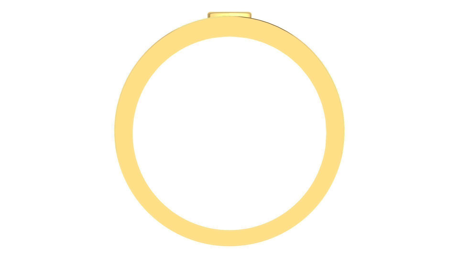 Couple Wedding Band Ring 3dm stl obj mtl gltf glb 3D print model_9