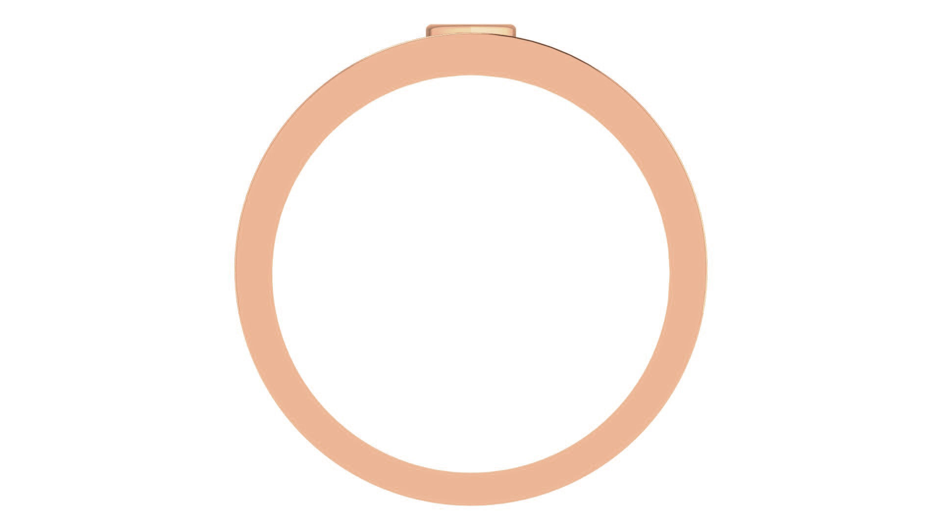 Couple Wedding Band Ring 3dm stl obj mtl gltf glb 3D print model_10