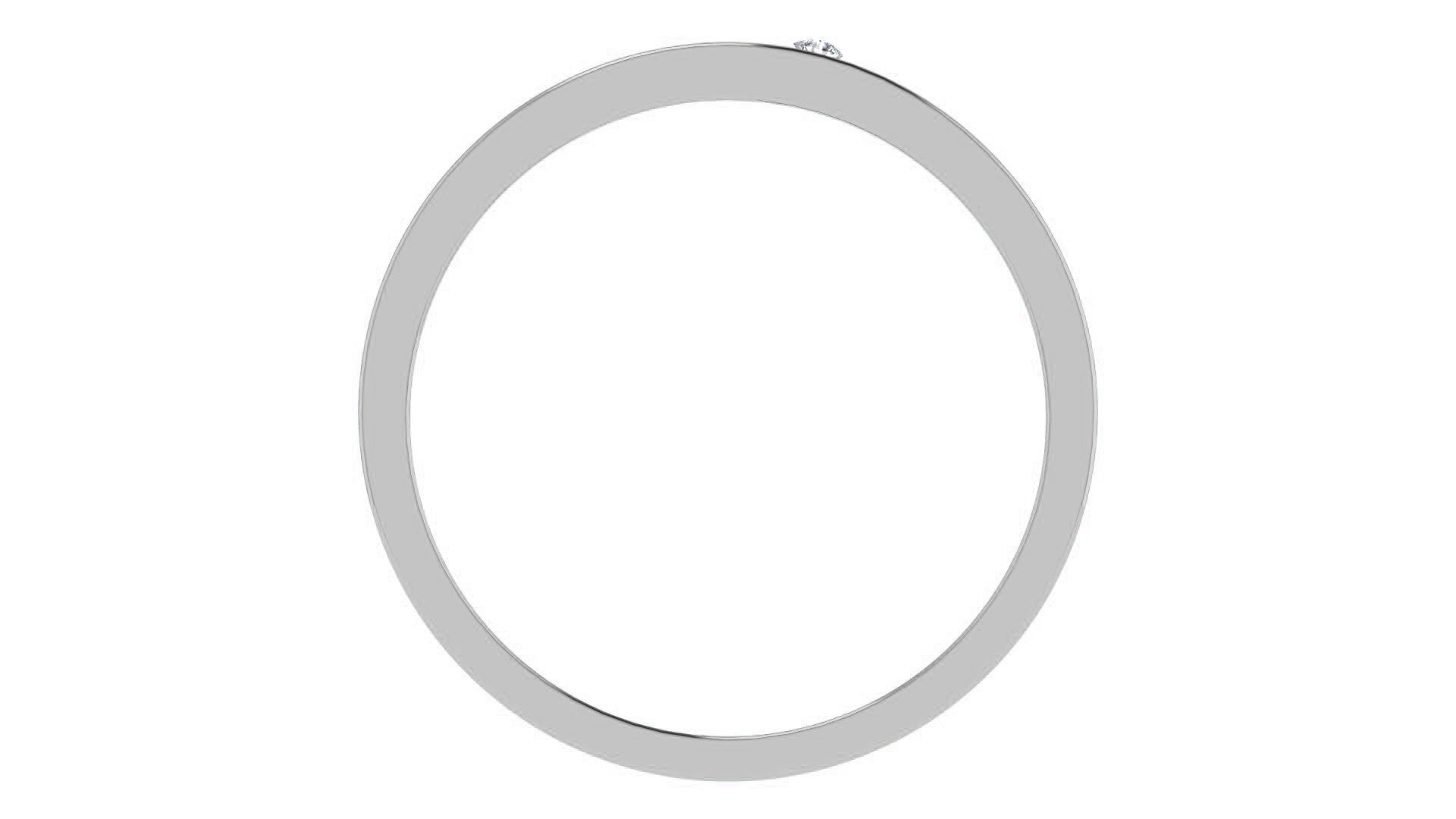 Couple Wedding Band Ring 3dm stl obj mtl gltf glb 3D print model_14