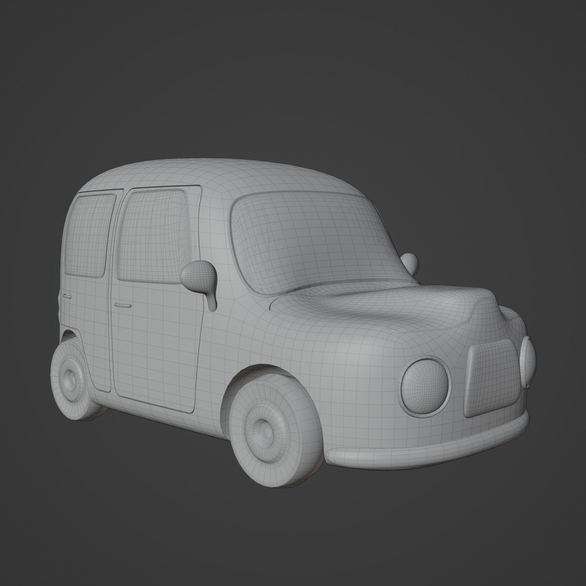 Staylish Car 3D model_6
