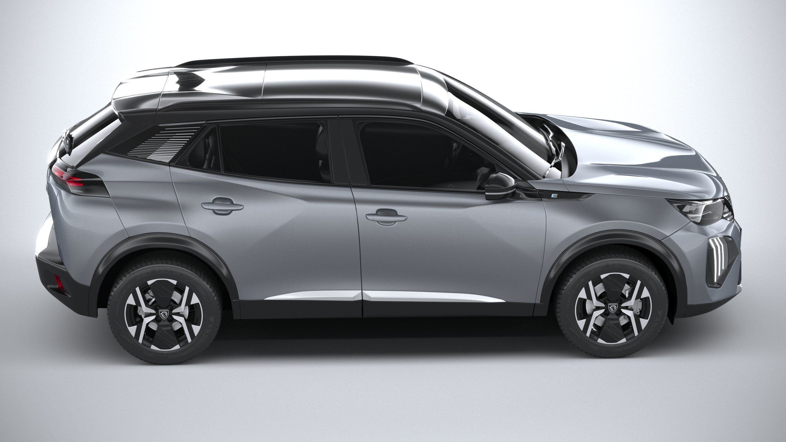 Peugeot E-2008 2024 3D model_11