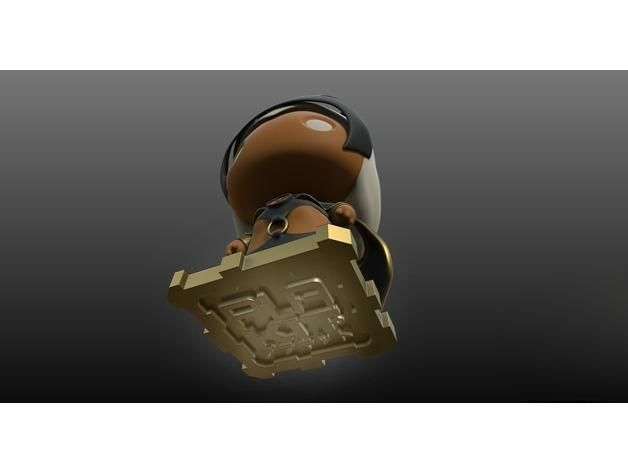 Storm X-Men 3D Printed Sculpture 3D print model_4