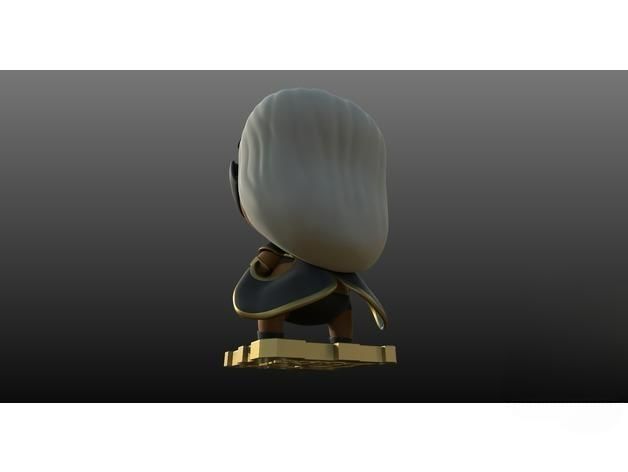 Storm X-Men 3D Printed Sculpture 3D print model_1