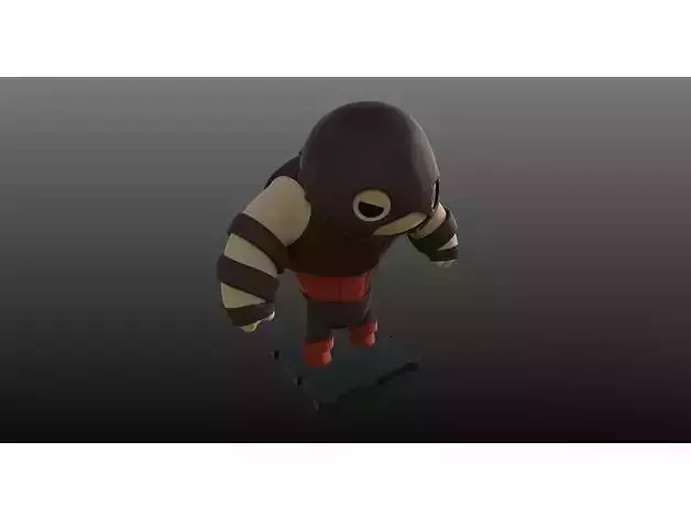 Juggernaut X-Men 3D Printed Artwork 3D print model