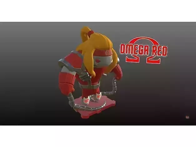 Omega Red X-Men 3D Printing Creation 3D print model