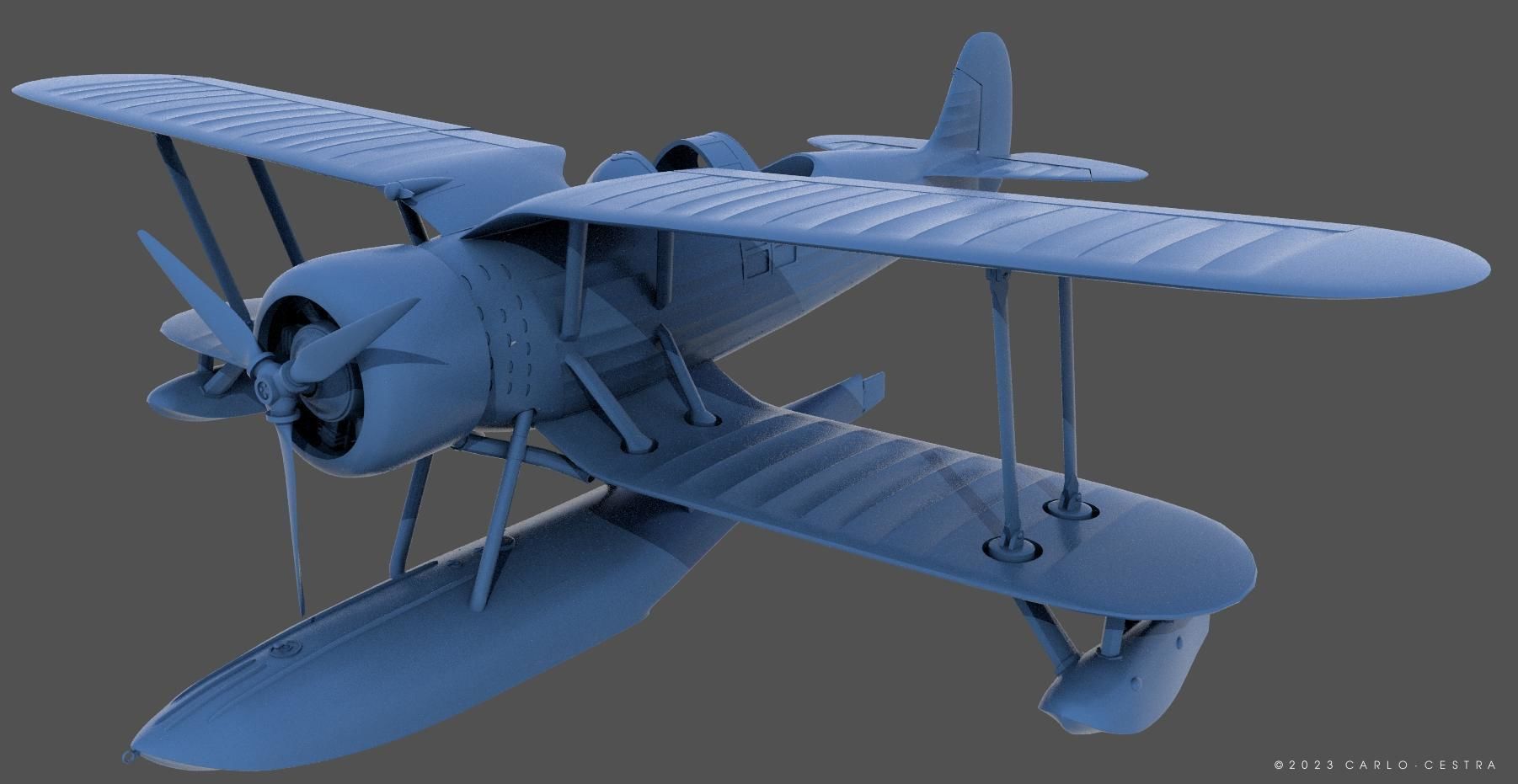 Ro43 - Re2000 - Personal license - 1-100 scale 3D print model_22