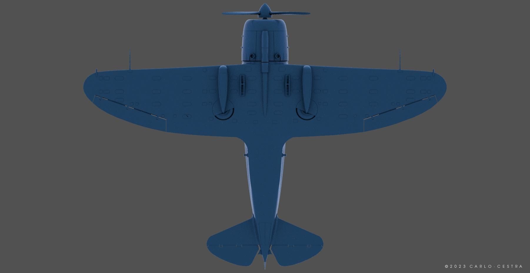 Ro43 - Re2000 - Personal license - 1-100 scale 3D print model_8