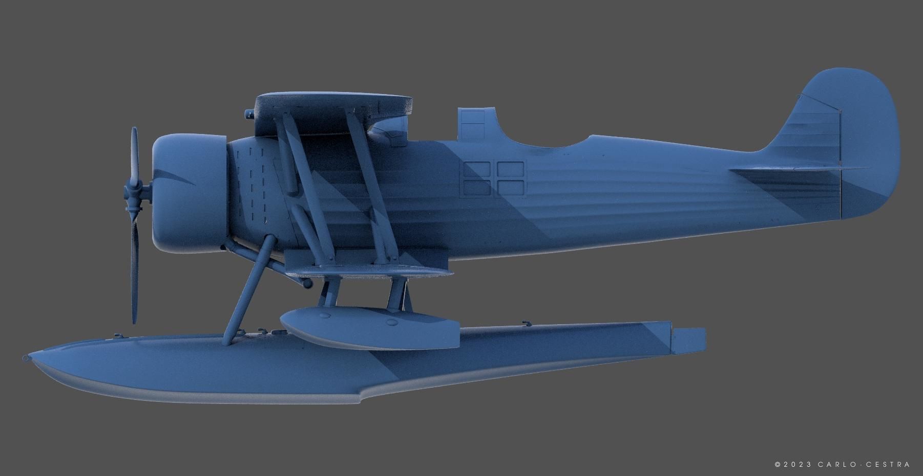 Ro43 - Re2000 - Personal license - 1-100 scale 3D print model_24