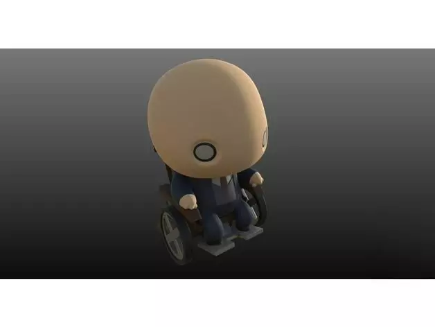 Professor X X-Men 3D Printing Creation 3D print model