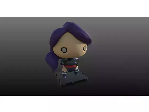 X-Men Psylocke Kwannon 3D Print Model