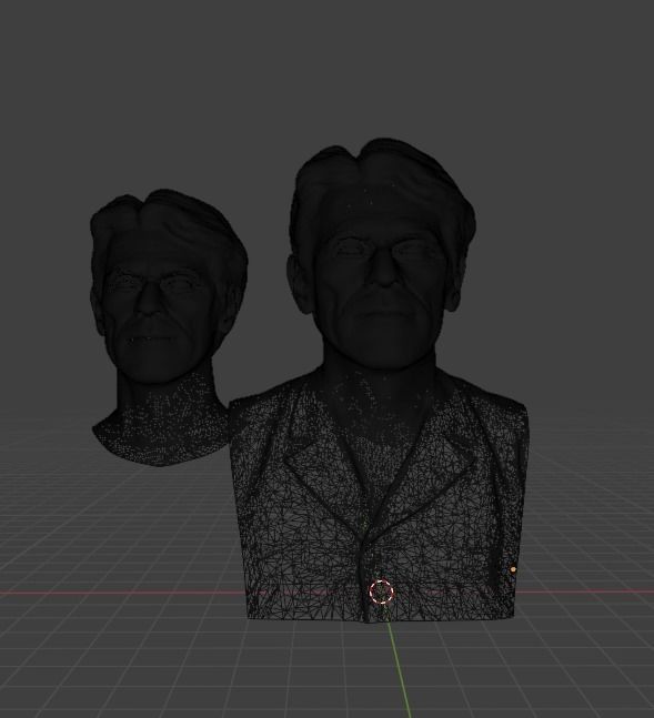 Willem Dafoe 3D print model_12