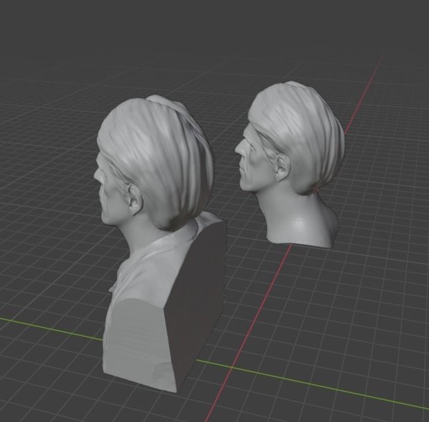 Willem Dafoe 3D print model_21