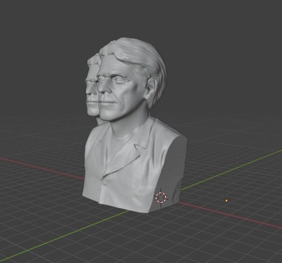 Willem Dafoe 3D print model_10