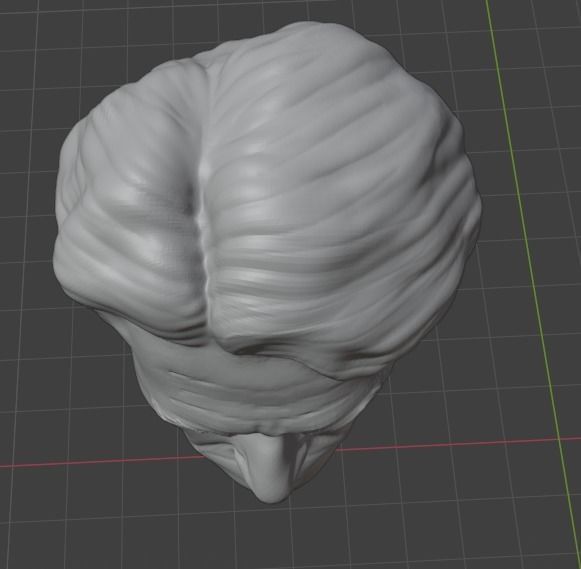 Willem Dafoe 3D print model_8