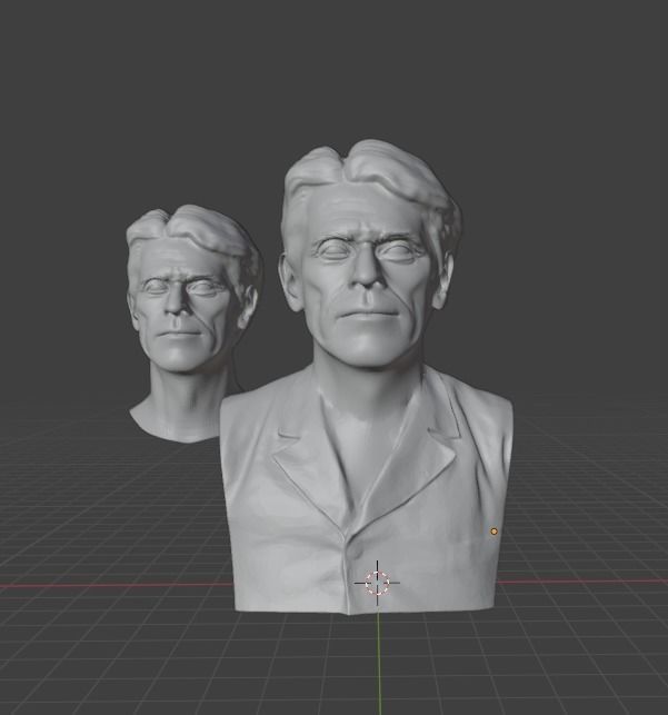 Willem Dafoe 3D print model_11