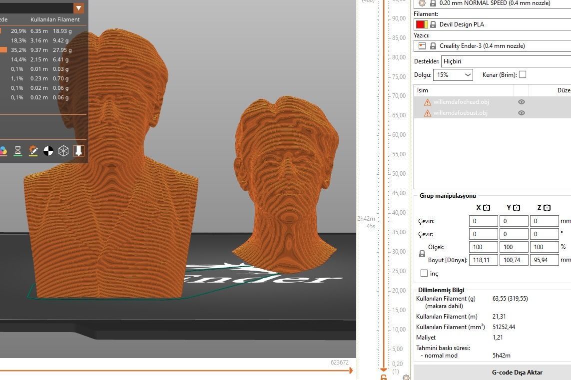 Willem Dafoe 3D print model_15